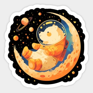space bear Sticker